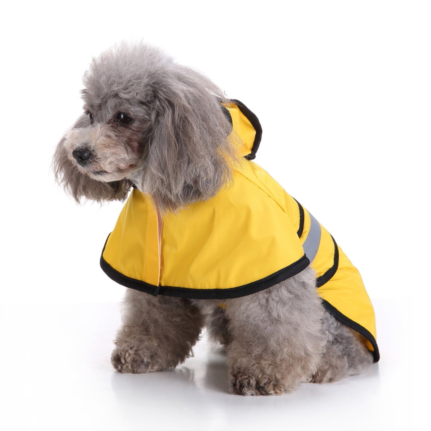☔ RainPup Reflective Hooded Dog Poncho