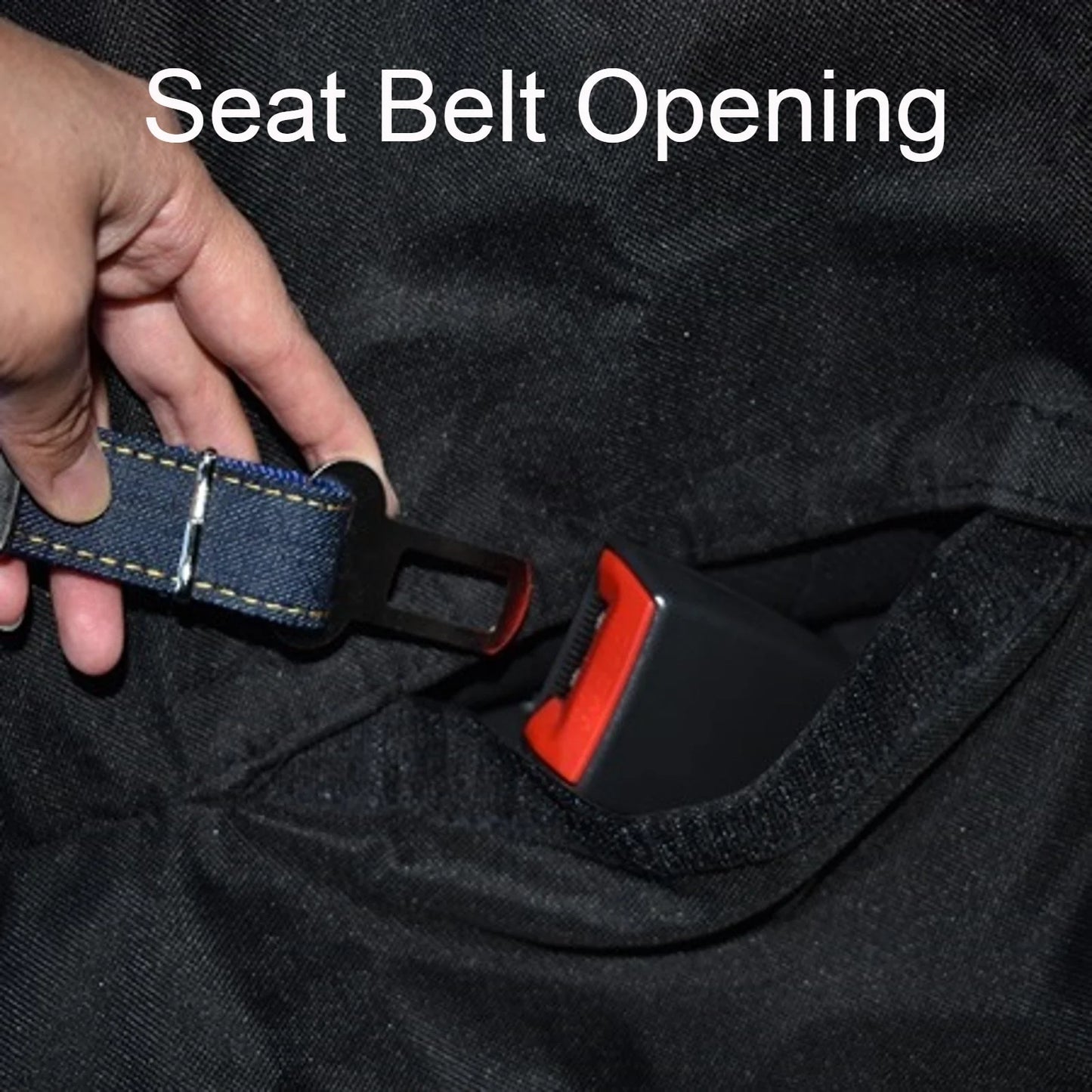 🚙 PawPalace Waterproof Car Hammock Seat Cover