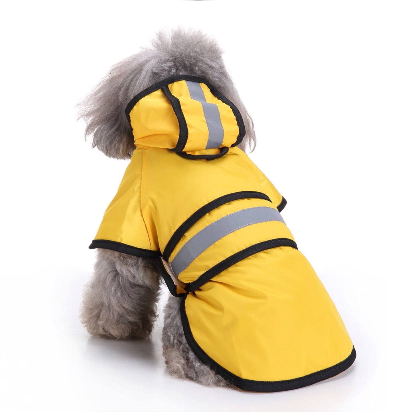 ☔ RainPup Reflective Hooded Dog Poncho