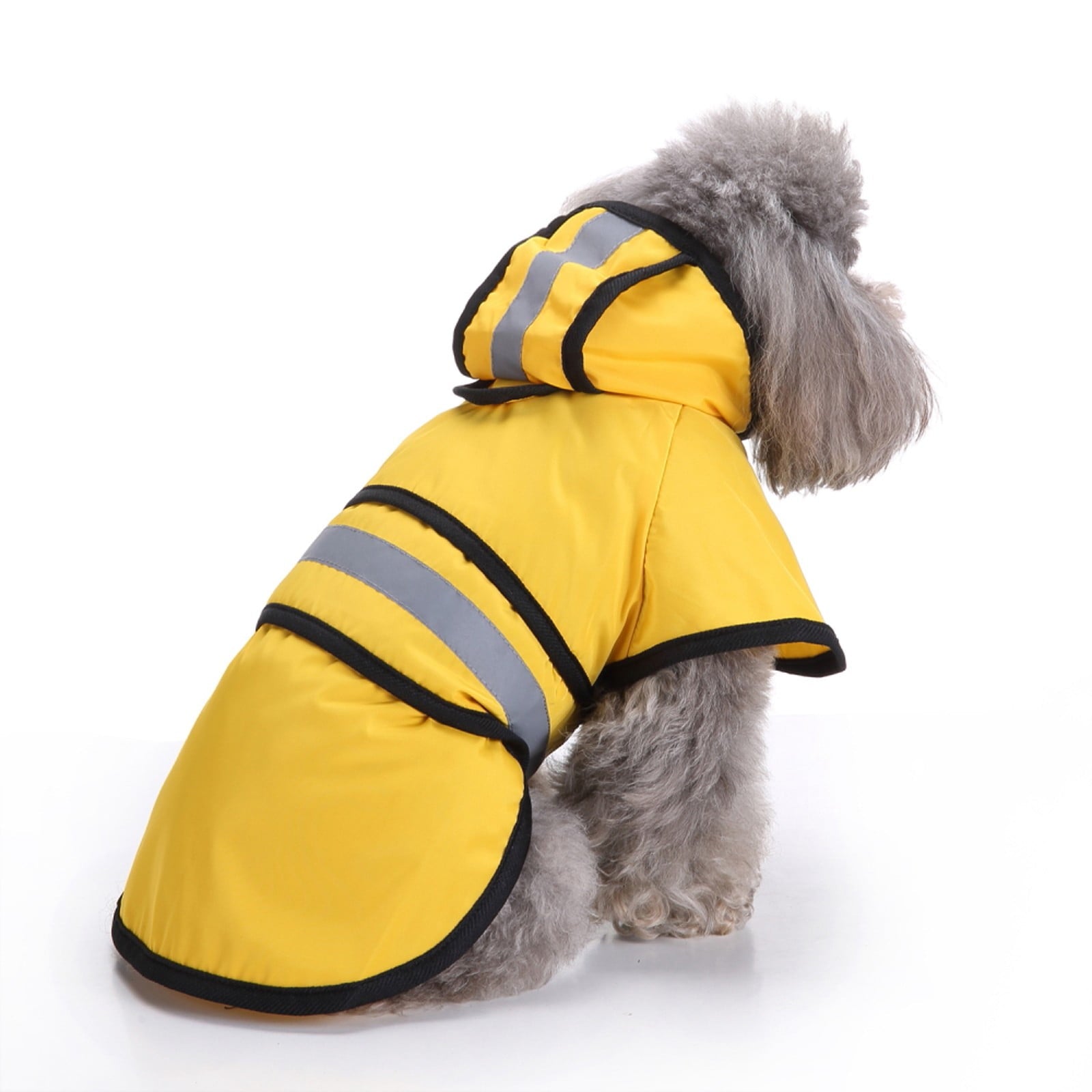 ☔ RainPup Reflective Hooded Dog Poncho