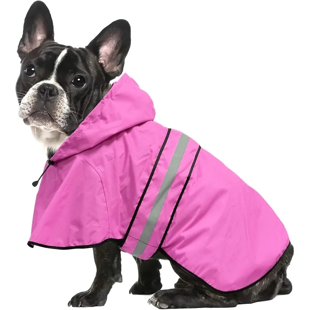 🌧️ PupShield Reflective Waterproof Dog Raincoat