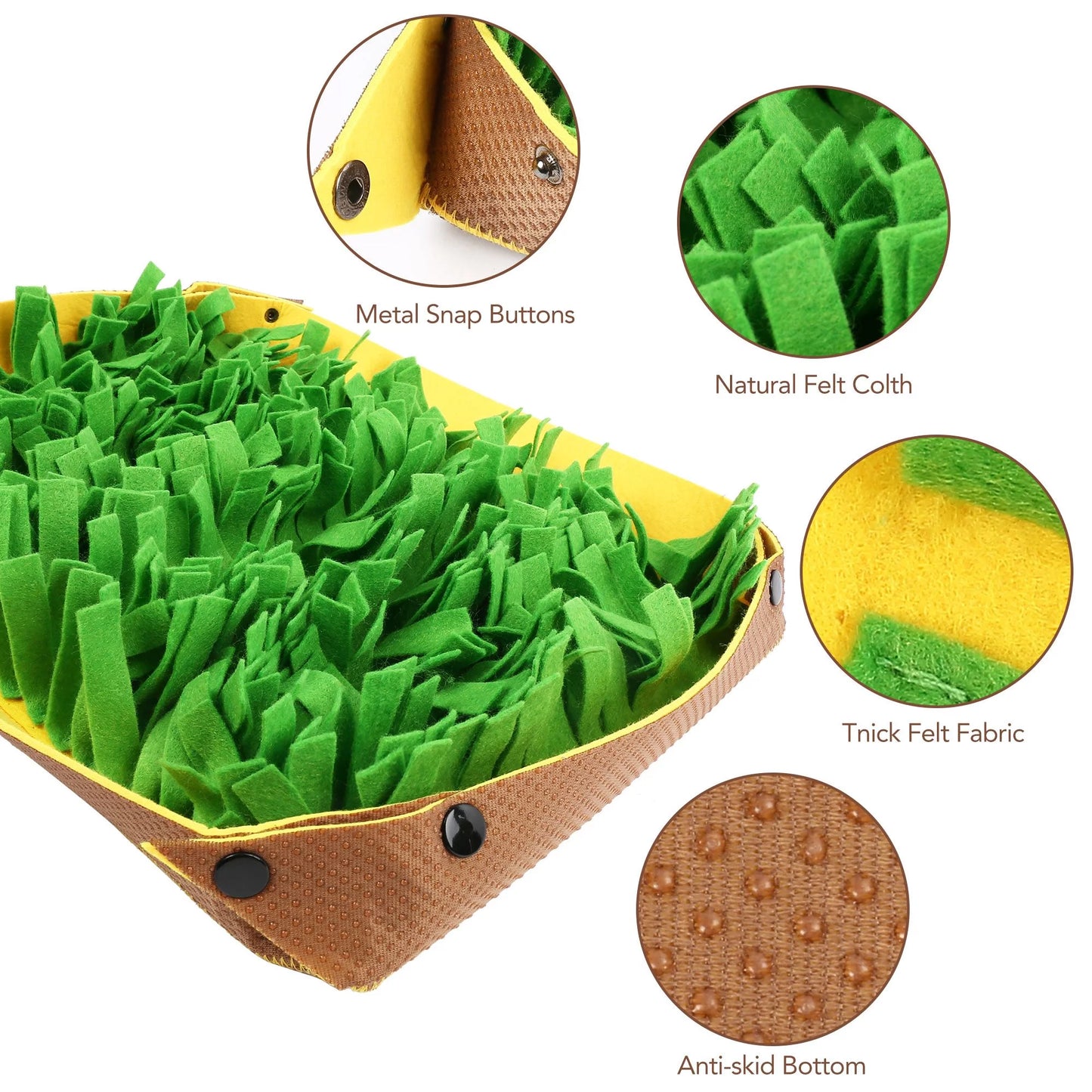 Washable Dog Snuffle Mat – For Happy, Busy Pups