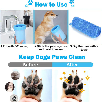 🐾 PawSpa Portable Paw Washer Set