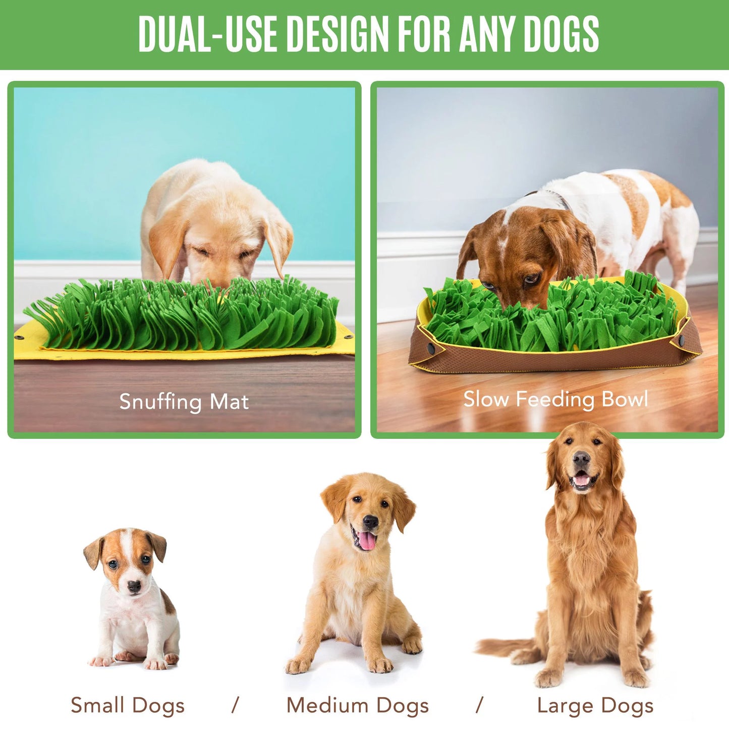 Washable Dog Snuffle Mat – For Happy, Busy Pups