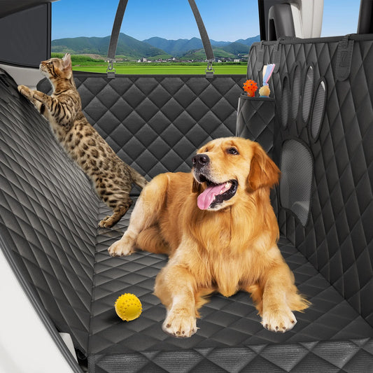 🛡️ PupHaven Waterproof Hammock Car Seat Cover