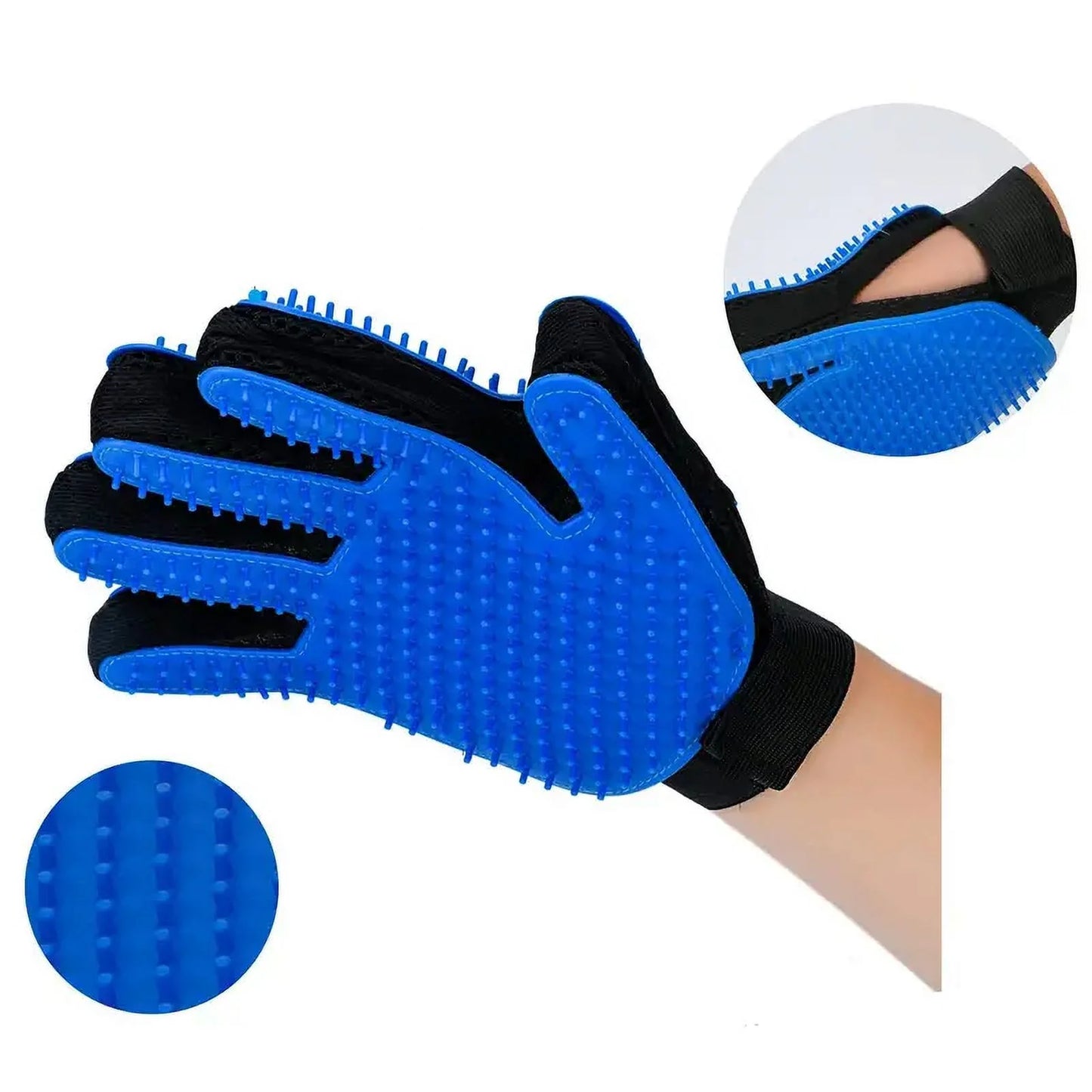 ✨ FurBuddies Groom & Massage Gloves (Pair)