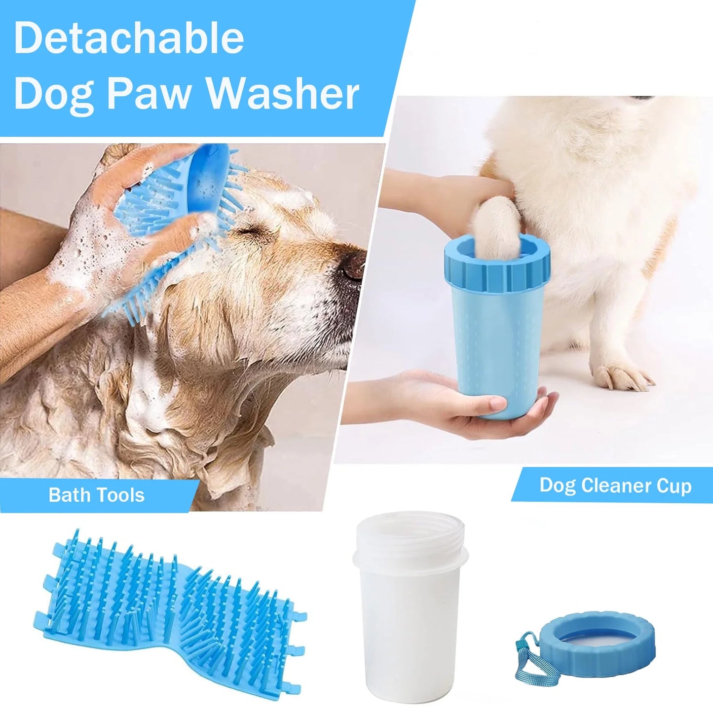 🐾 PawSpa Portable Paw Washer Set