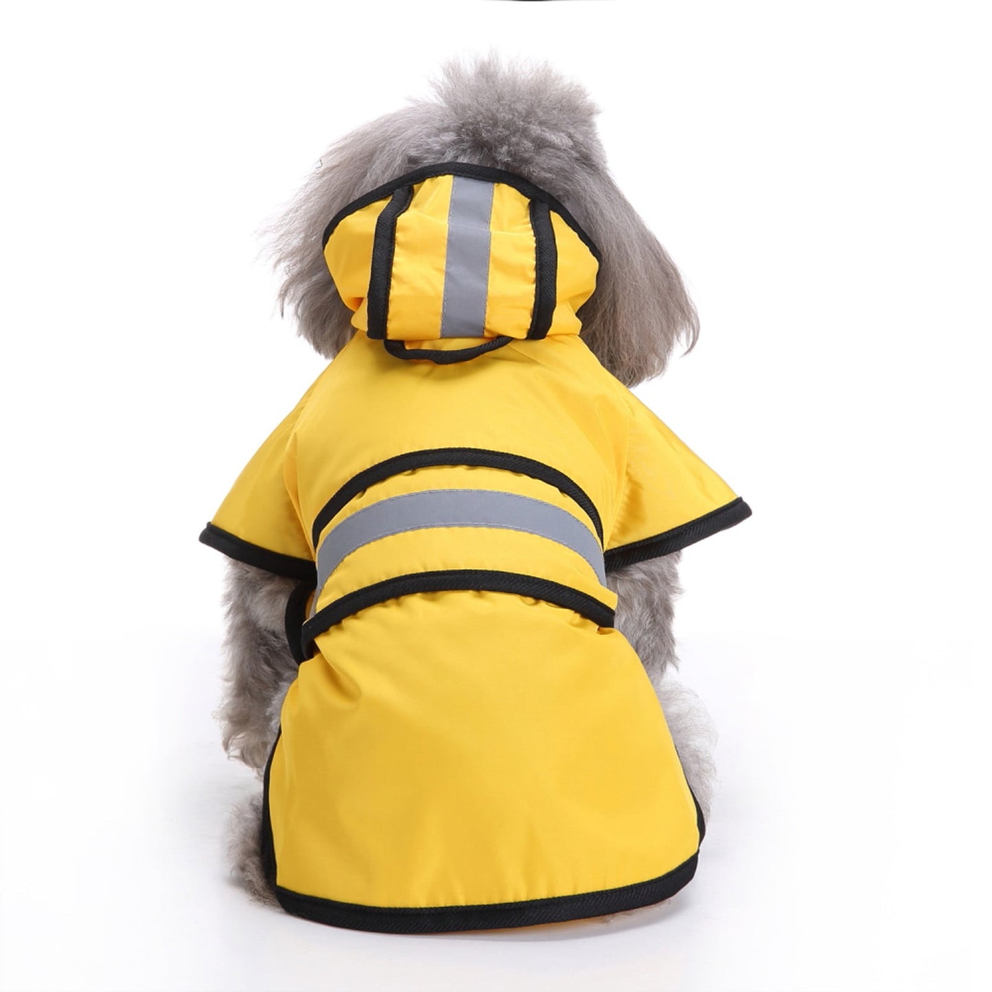 ☔ RainPup Reflective Hooded Dog Poncho
