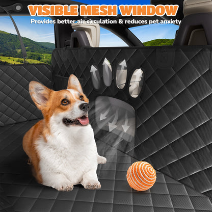 🛡️ PupHaven Waterproof Hammock Car Seat Cover