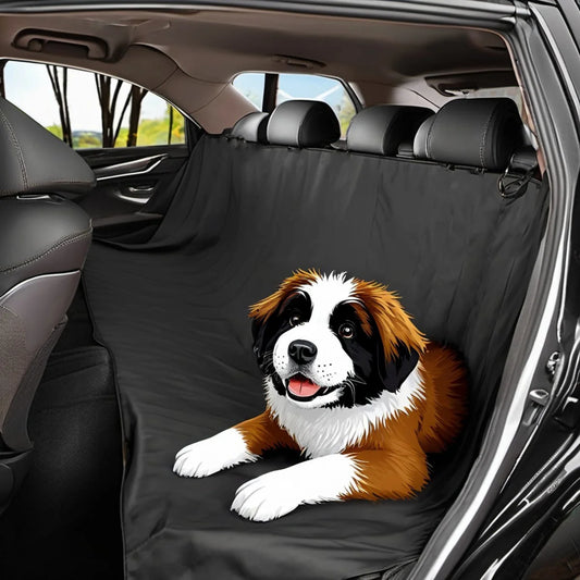 🚙 PawPalace Waterproof Car Hammock Seat Cover